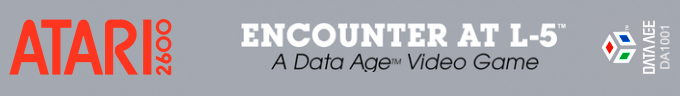Encounter at L-5 logo for Atari 2600
